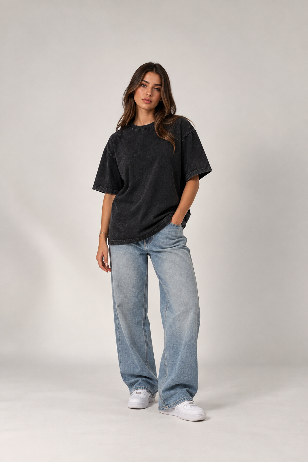 T-shirt Noir - Super Mac