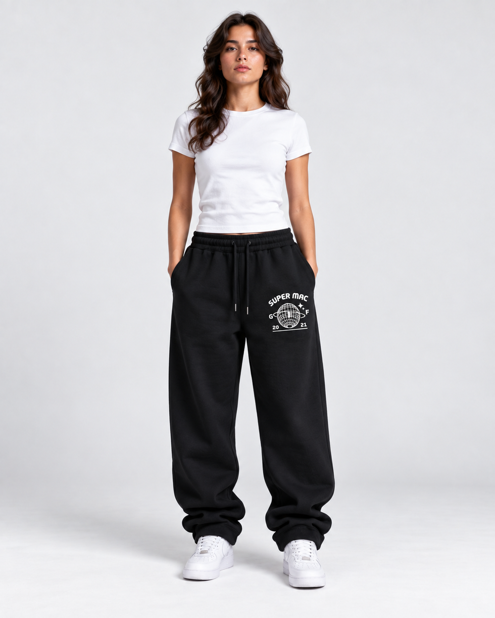 Pantalon Noir - Super Mac
